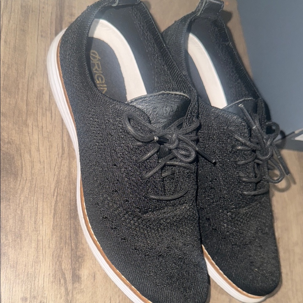 Cole Haan Black Sneakers with Cushioned Sole